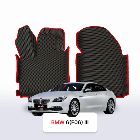 Fußmatten EVA für BMW 6 (F06) 3 gen 2011-2019 jahr GRAN COUPE LIMOUSINE