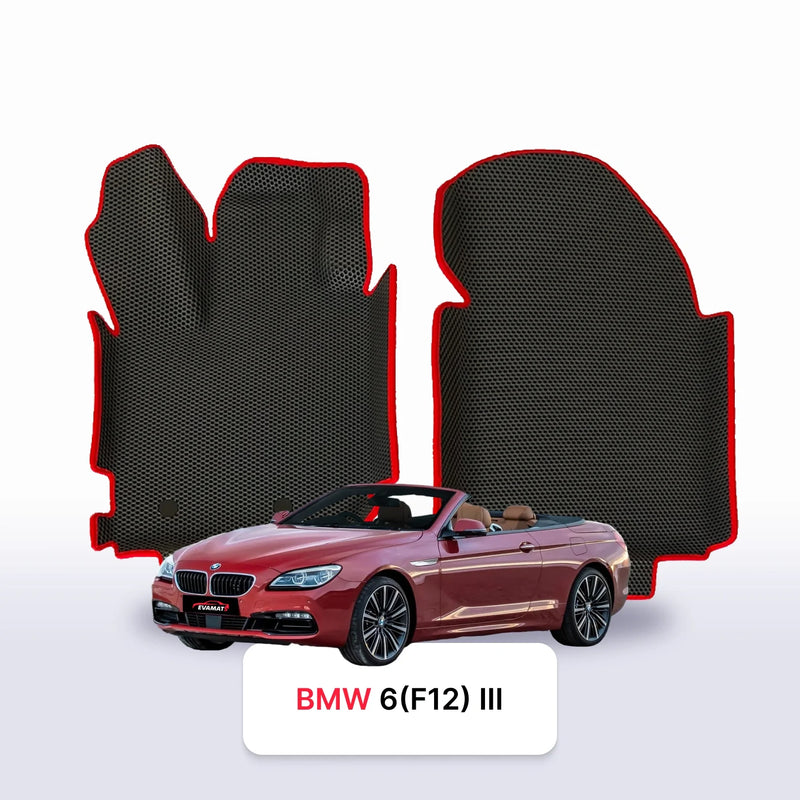 Fußmatten EVA für BMW 6 (F12) 3 gen 2011-2019 jahr CABRIO
