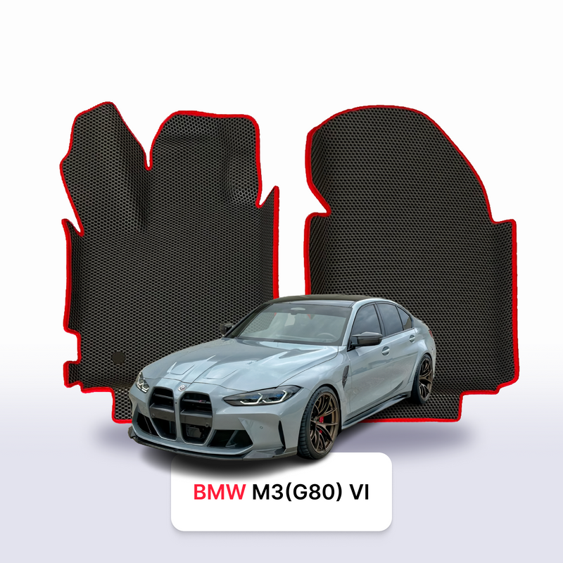 Fußmatten EVA für BMW M3(G80) 6 gen 2020-2027 jahr LIMOUSINE