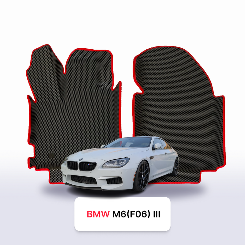 Fußmatten EVA für BMW M6(F06 Gran Coupe) 3 gen 2012-2019 jahr LIMOUSINE