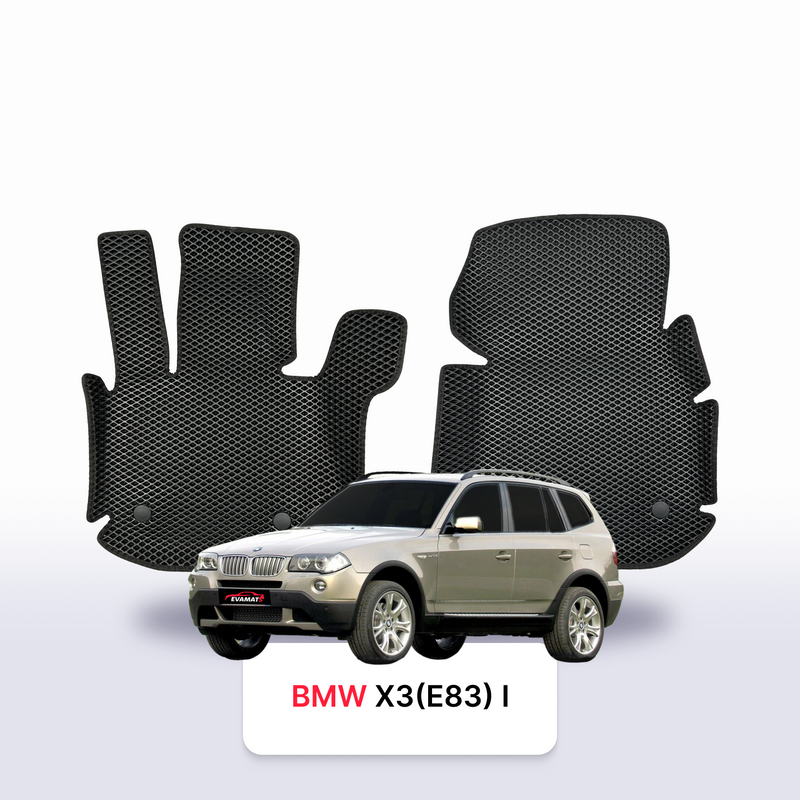 Fußmatten EVA für BMW X3 (E83) 1 gen 2003-2010 jahr SUV
