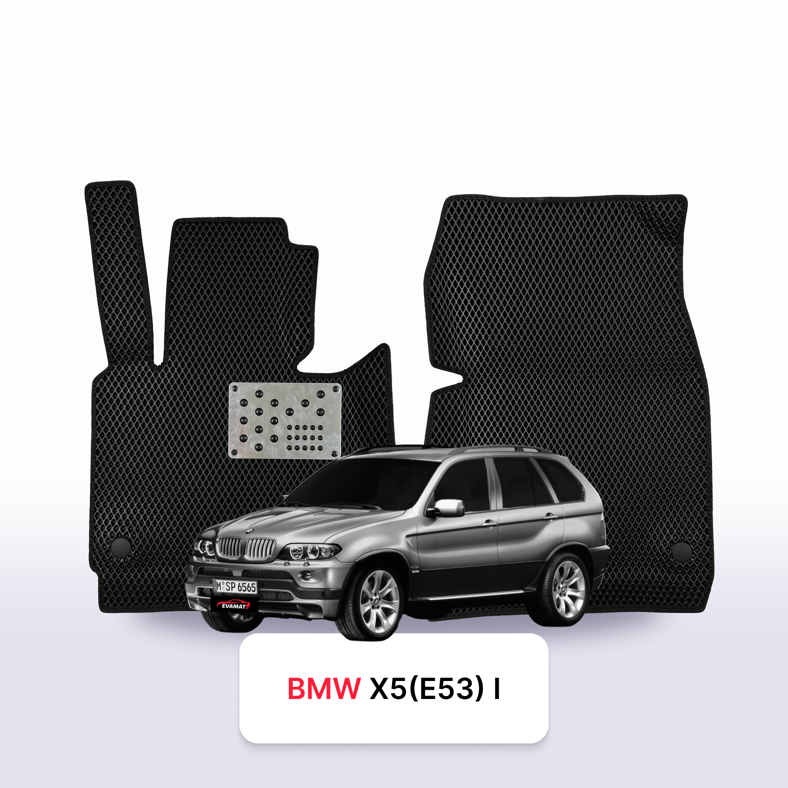 Fußmatten EVA für BMW X5 (E53) 1 gen 1999-2006 jahr SUV