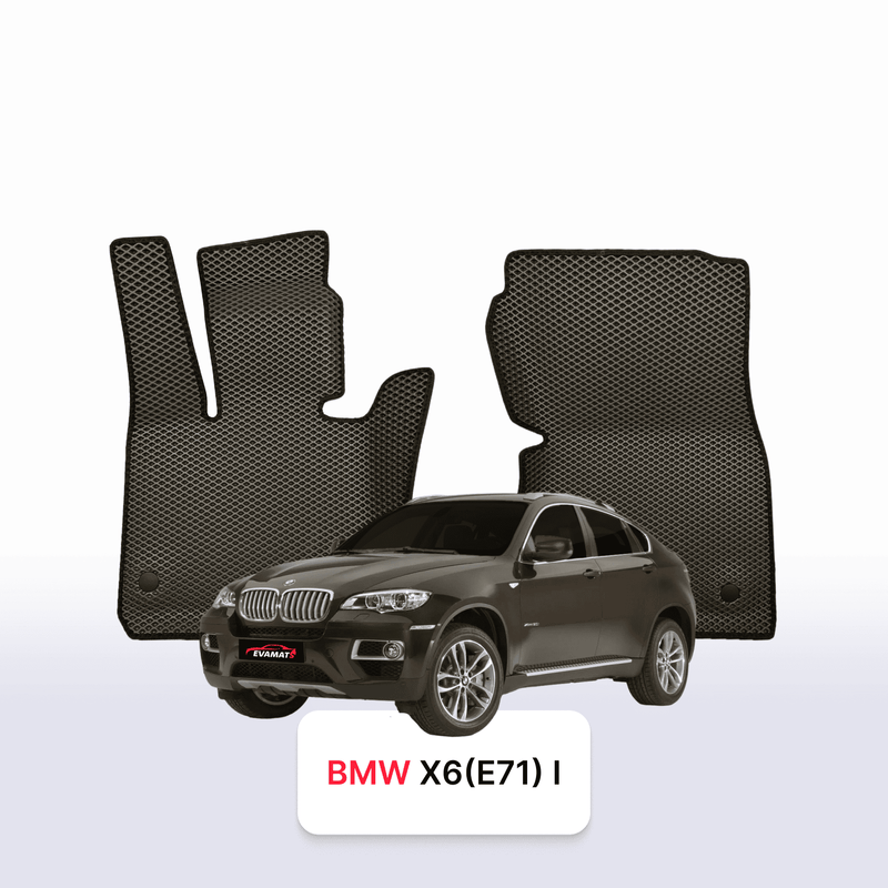 Fußmatten EVA für BMW X6 (E71) 1 gen 2007-2014 jahr SUV