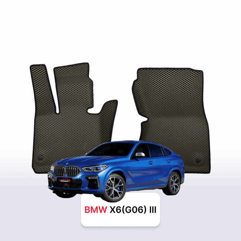 Fußmatten EVA für BMW X6 (G06) 3 gen 2019-2027 jahr SUV