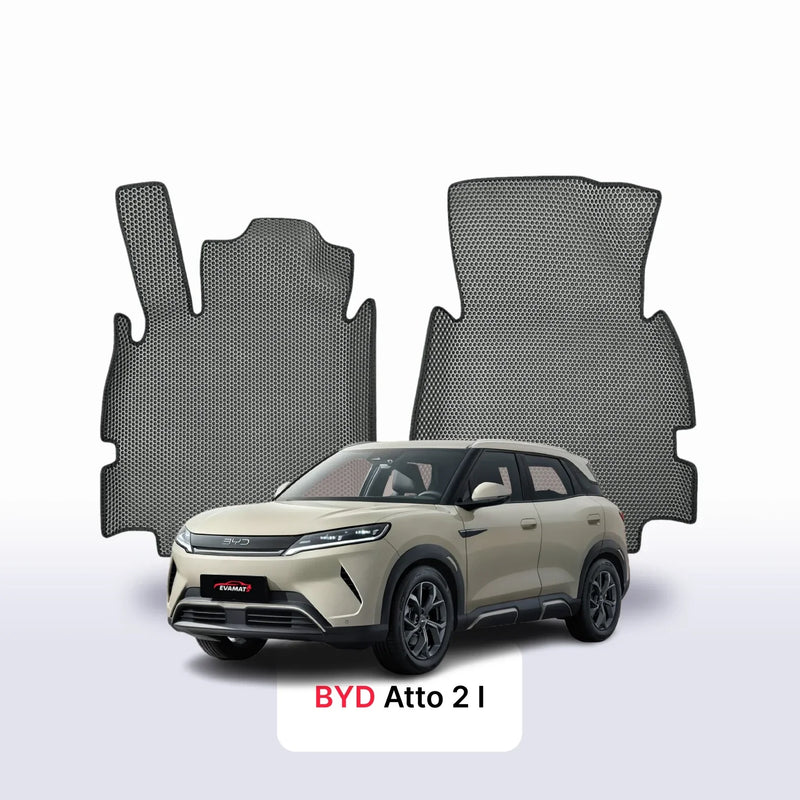 Car mats EVA for BYD Atto 2 1 gen 2024-2028 year SUV + EVA-Fersenpolster