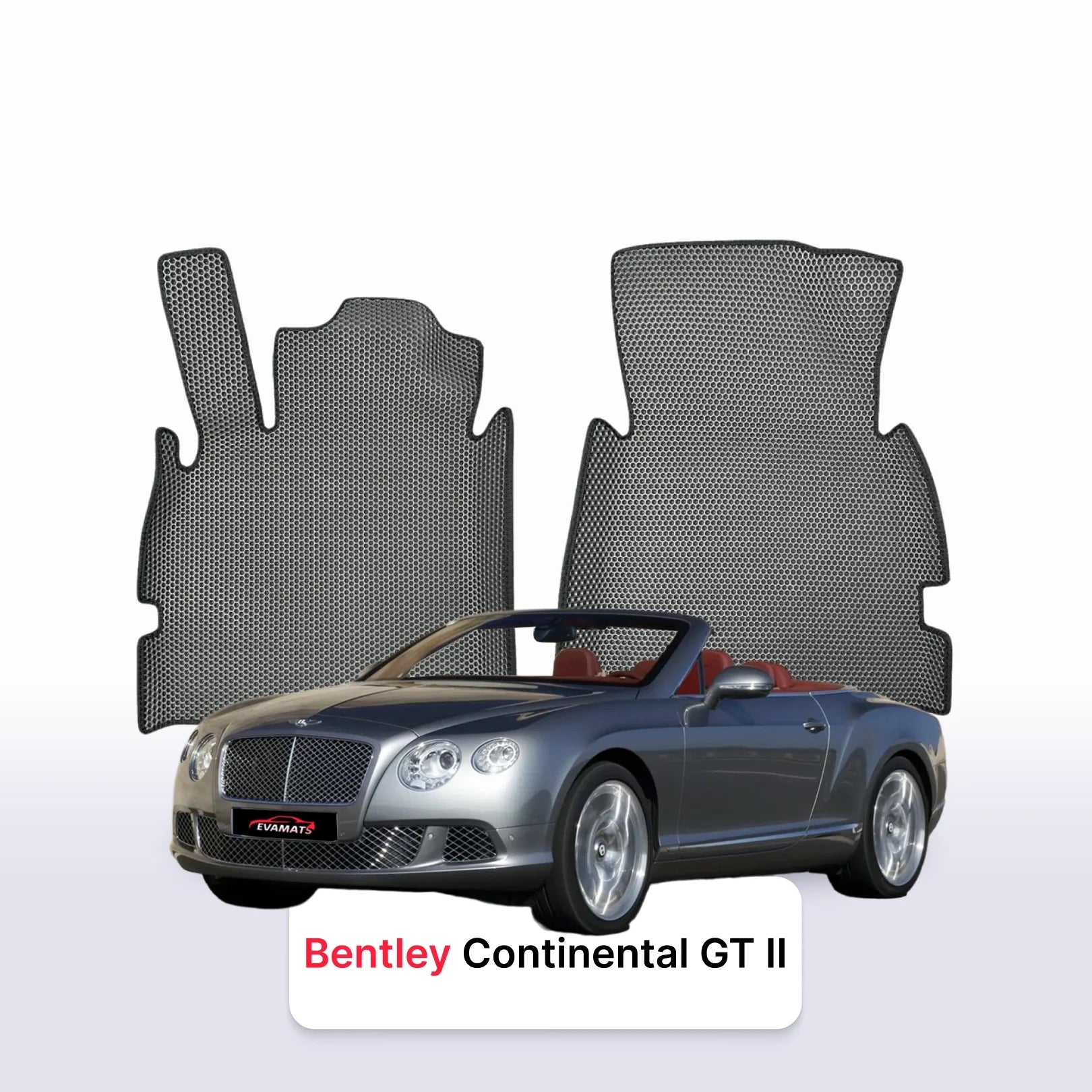 Fußmatten EVA für Bentley Continental GT 2 gen 2011-2017 jahr CABRIO