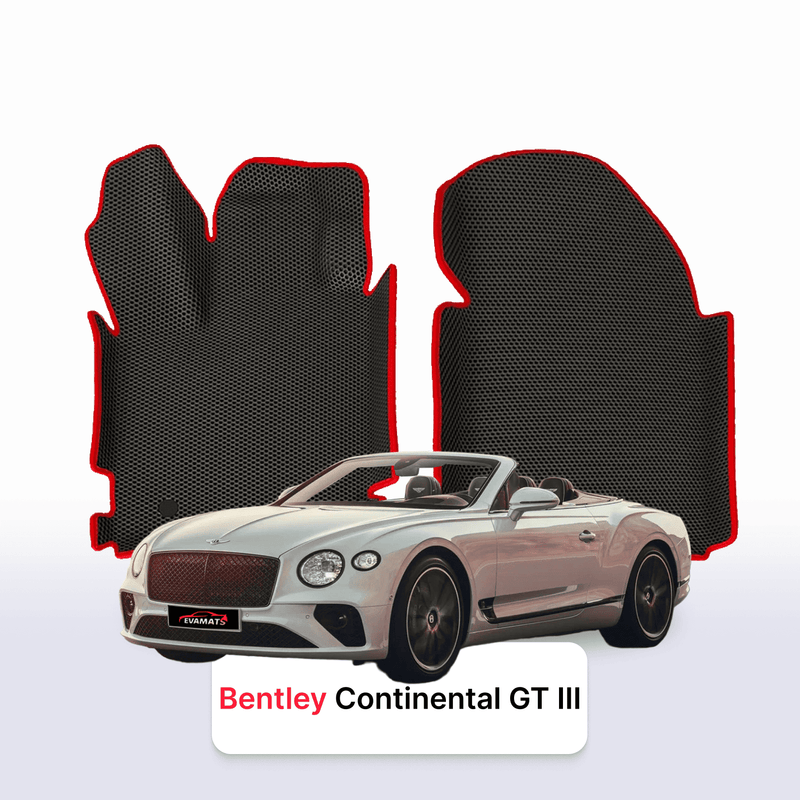 Fußmatten EVA für Bentley Continental GT 3 gen 2017-2028  jahr CABRIO