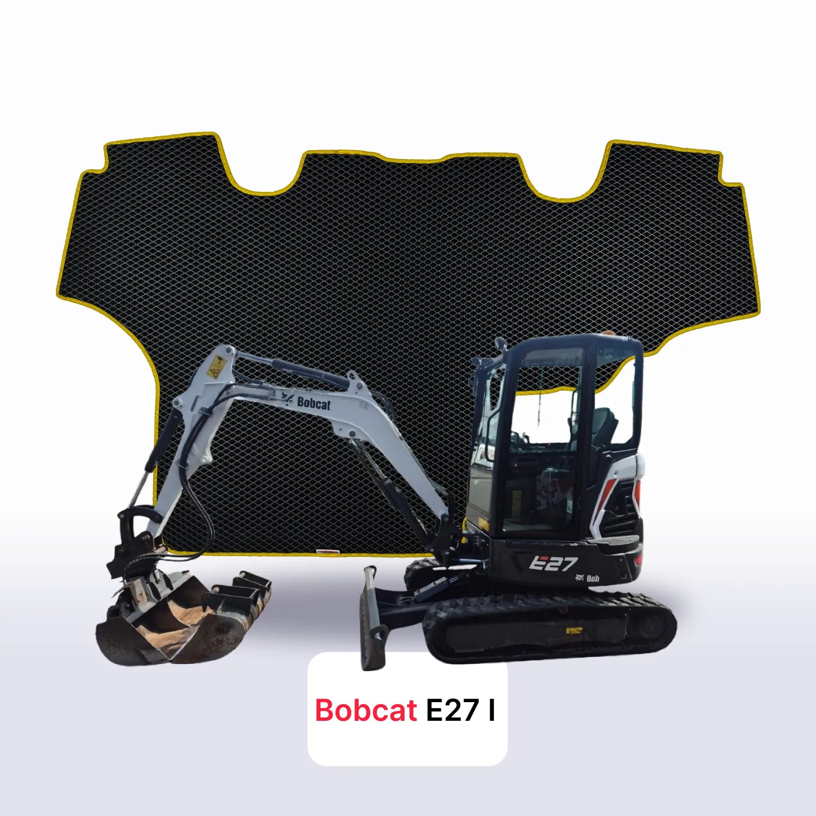 Fußmatten EVA für Bobcat E27 1 gen 2018-2028 Jahr BAGGER