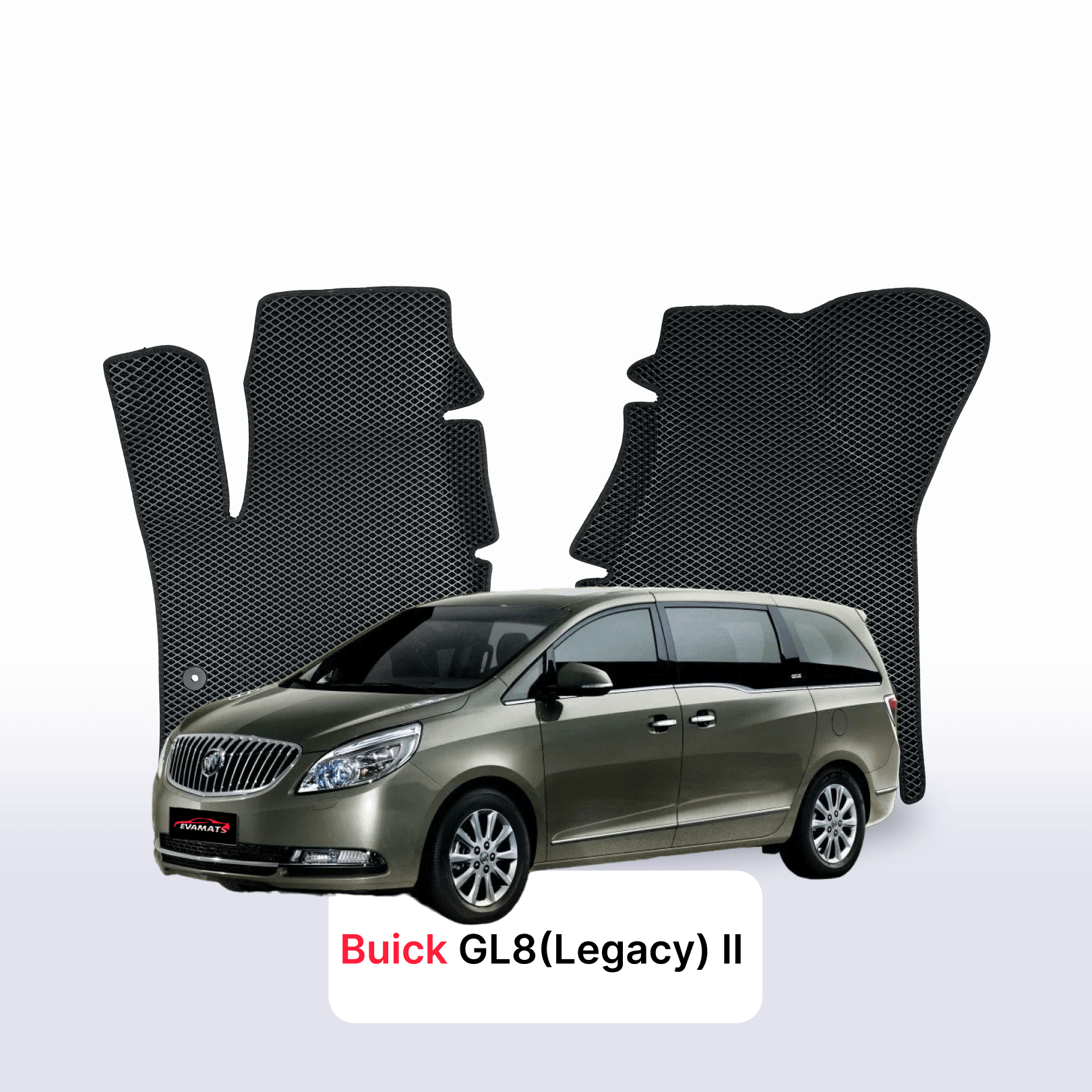 Fußmatten EVA für Buick GL8(Legacy) 2 gen 2010-2017 jahr MINIVAN