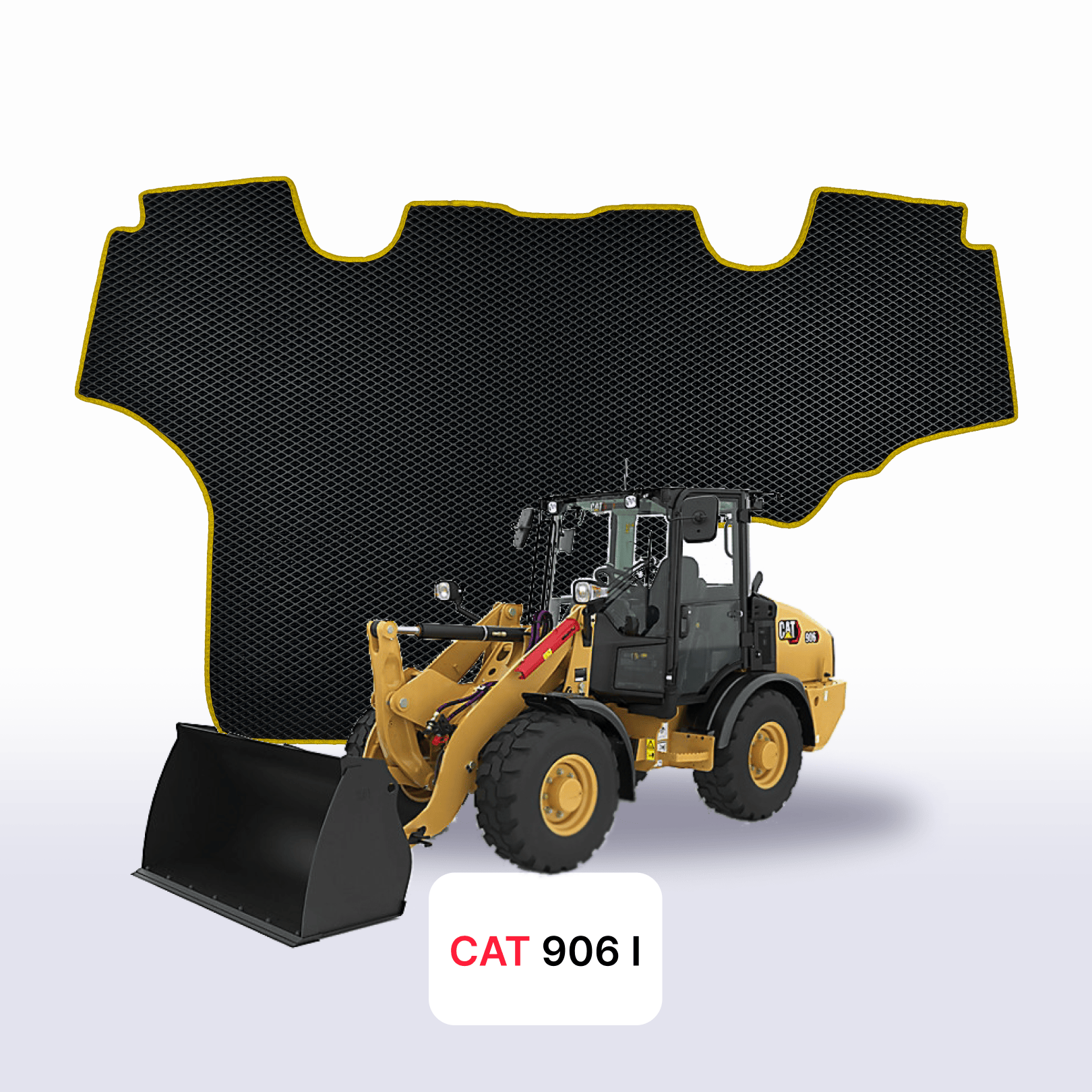 Fußmatten EVA für CAT 906 1 gen 2005-2028 jahr BAGGER