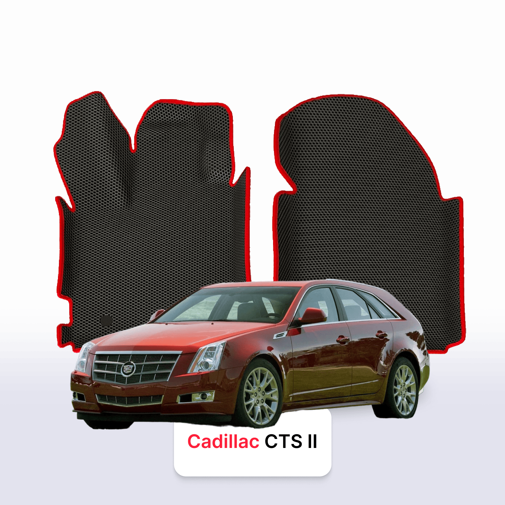Fußmatten EVA für Cadillac CTS 2 gen 2007-2014 jahr KOMBI