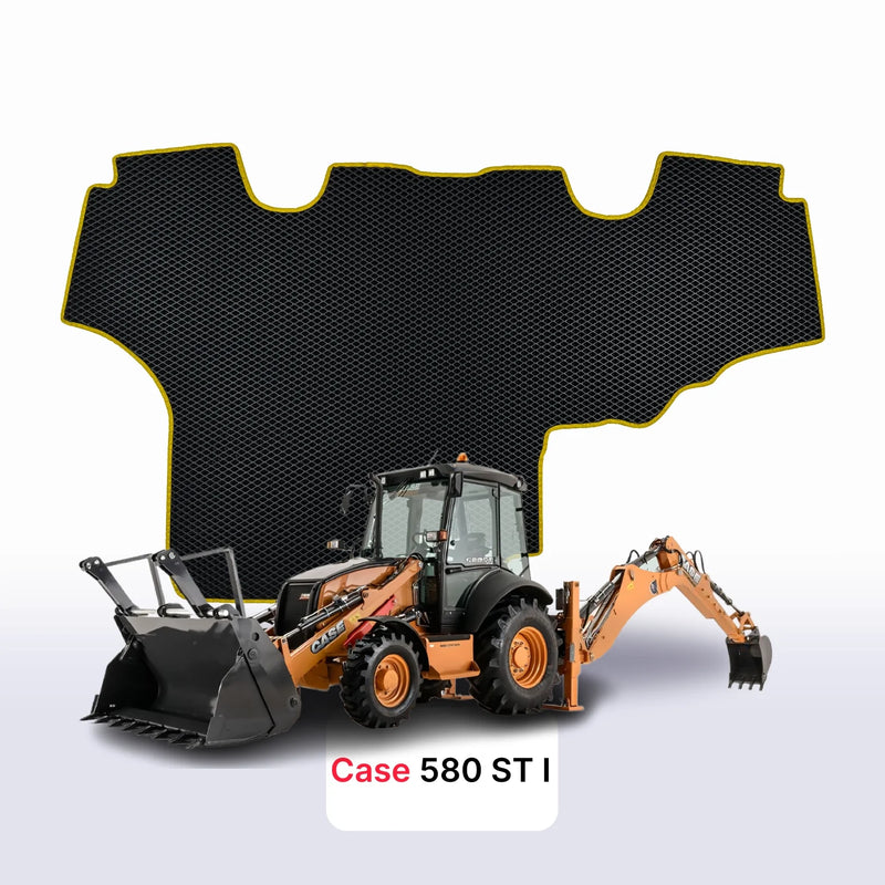 Fußmatten EVA für Case 580 st 1 gen 2012-2028 jahr BAGGER