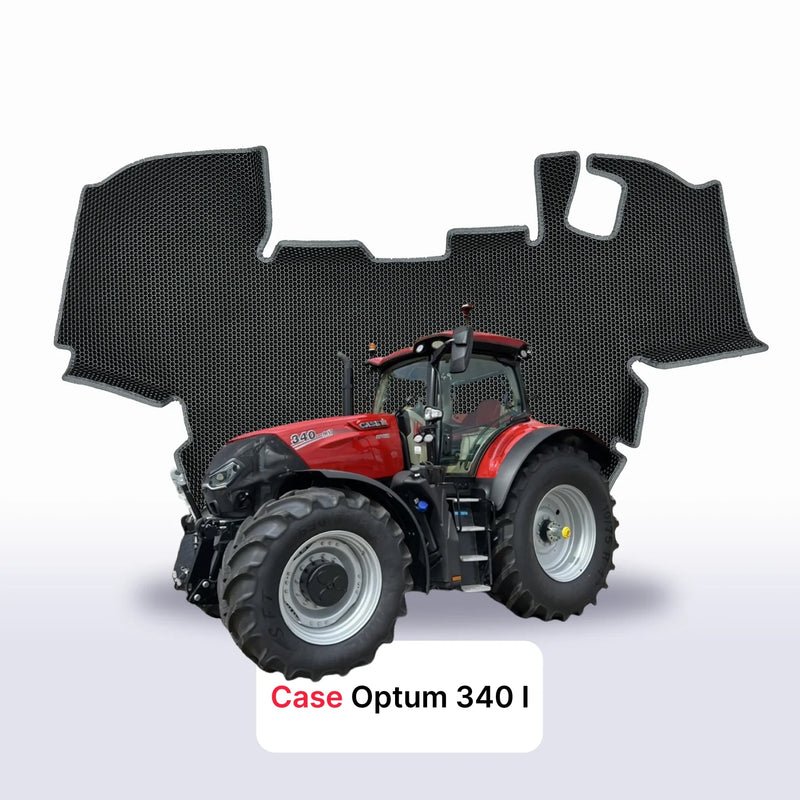Fußmatten EVA für Case Optum 340 1 gen 2023-2028 jahr TRAKTOR