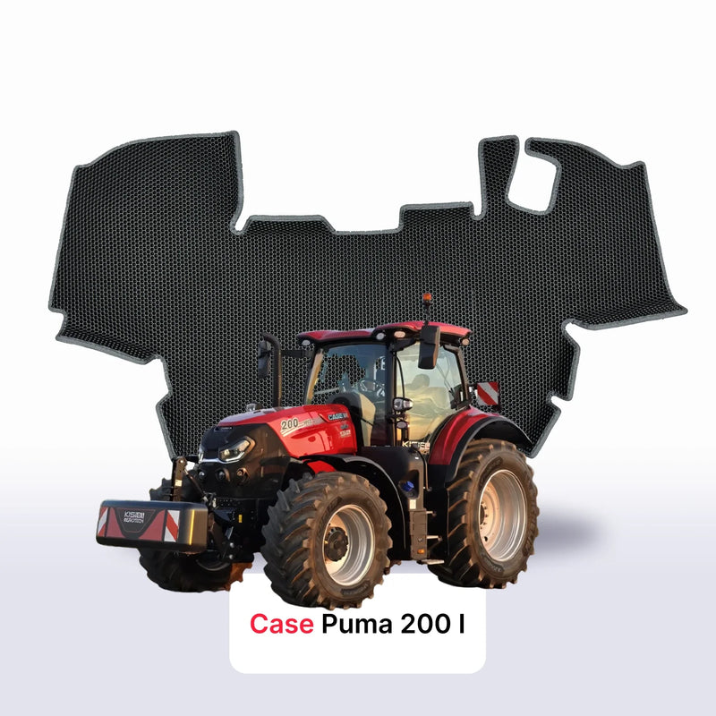Fußmatten EVA für Case Puma 200 1 gen 2022-2028 jahr TRAKTOR