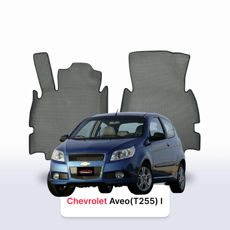 Fußmatten EVA für Chevrolet Aveo(T255) 1 gen 2005-2012 jahr SCHÄGHECK 3 türer