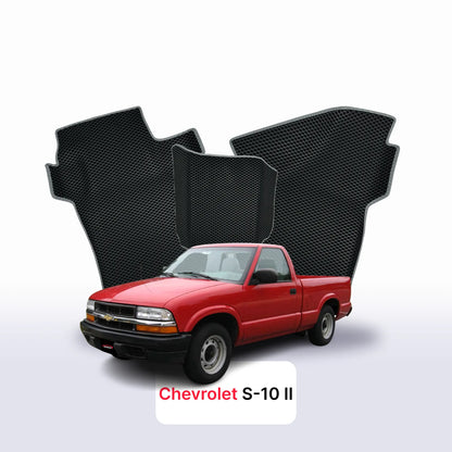 Fußmatten EVA für Chevrolet S-10 2 gen 1993-2004 jahr Pick-Up einzelkabine