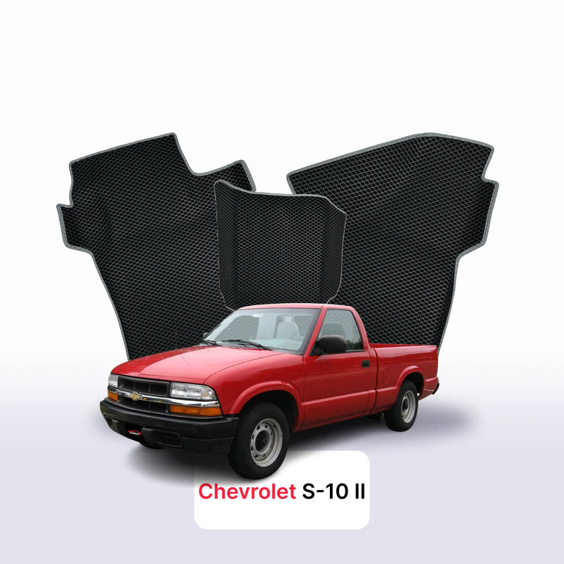 Fußmatten EVA für Chevrolet S-10 2 gen 1993-2004 jahr Pick-Up einzelkabine