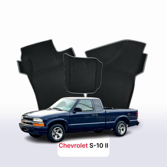 Fußmatten EVA für Chevrolet S-10 2 gen 1993-2004 jahr Pick-Up extrakabine
