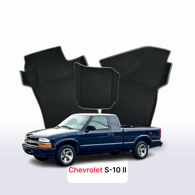 Fußmatten EVA für Chevrolet S-10 2 gen 1993-2004 jahr Pick-Up extrakabine