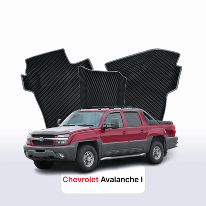 Fußmatten EVA für Chevrolet Avalanche 1 gen 2001-2006 jahr PICK-UP doppelkabine