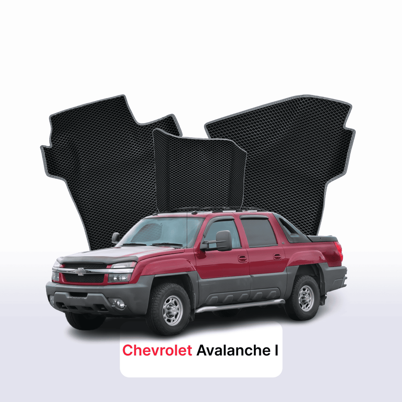 Fußmatten EVA für Chevrolet Avalanche 1 gen 2001-2006 jahr PICK-UP doppelkabine