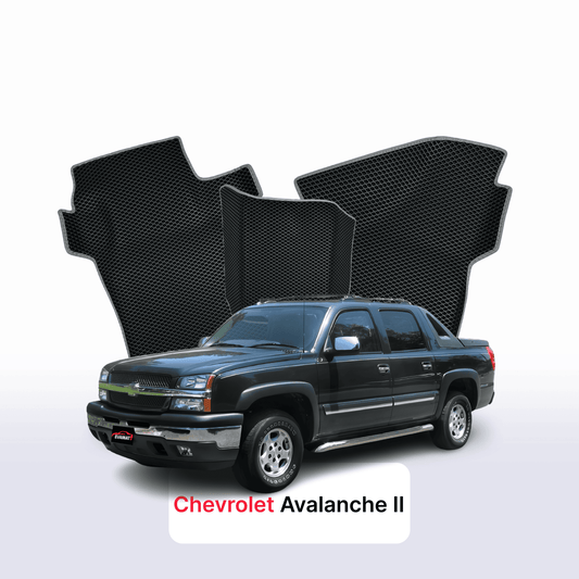 Fußmatten EVA für Chevrolet Avalanche 2 gen 2006-2013 jahr PICK-UP doppelkabine