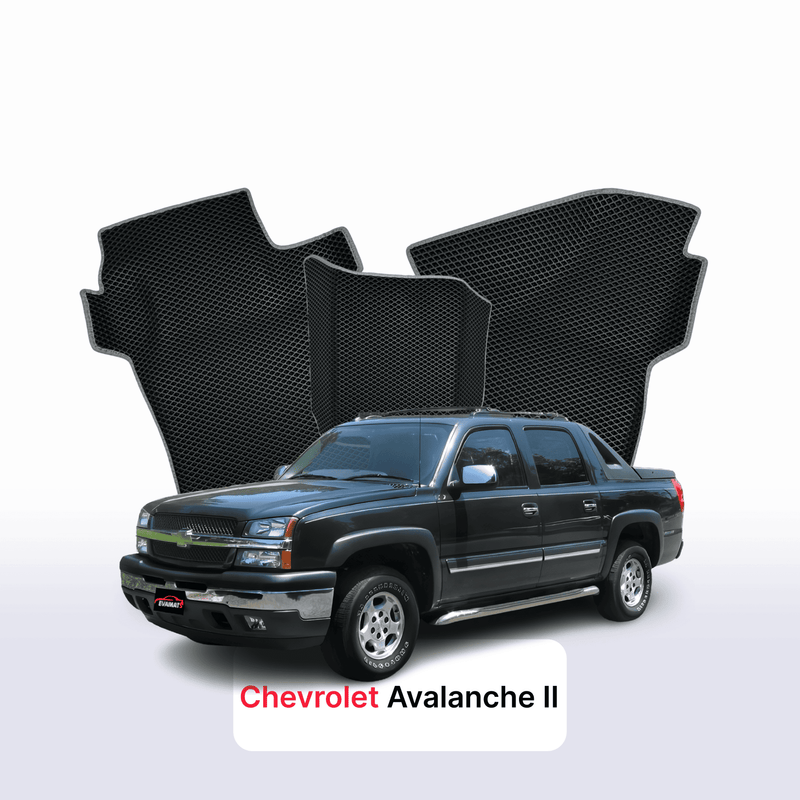 Fußmatten EVA für Chevrolet Avalanche 2 gen 2006-2013 jahr PICK-UP doppelkabine