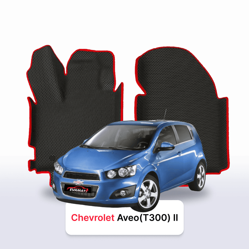 Fußmatten EVA für Chevrolet Aveo(T300) 2 gen 2011-2020 jahr SCHÄGHECK 5 türer