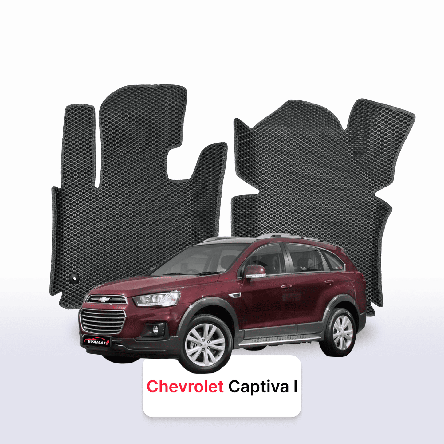 Fußmatten EVA für Chevrolet Captiva 1 gen 2006-2018 jahr SUV