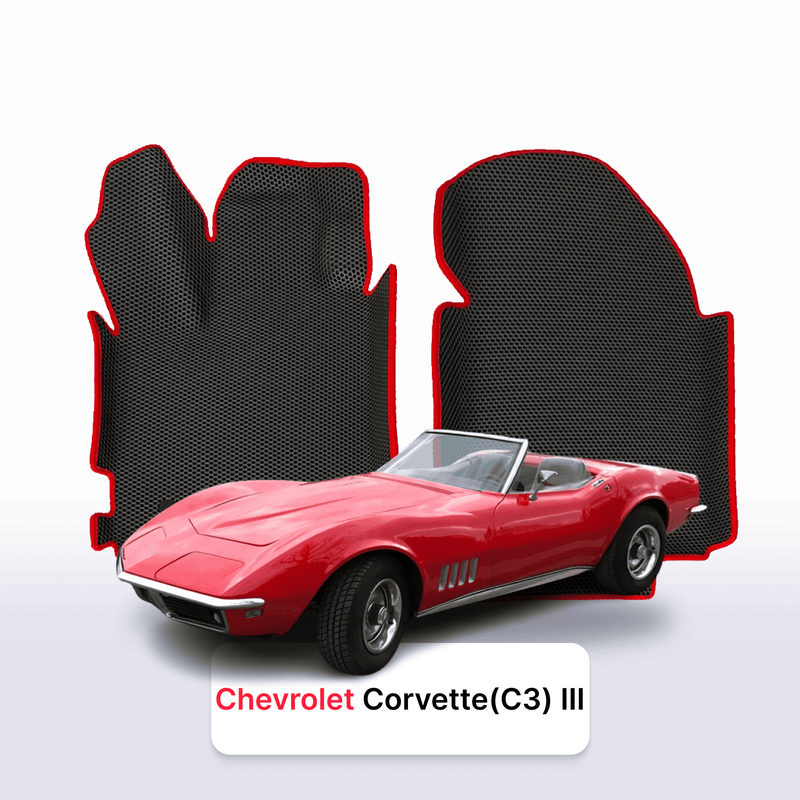 Fußmatten EVA für Chevrolet Corvette(C3) 3 gen 1967-1982 jahr ROADSTER
