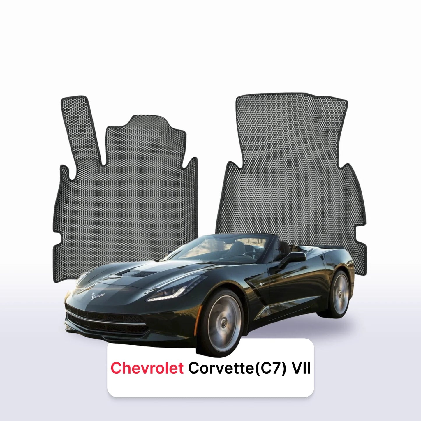 Fußmatten EVA für Chevrolet Corvette(C7) 7 gen 2013-2019 jahr CABRIO