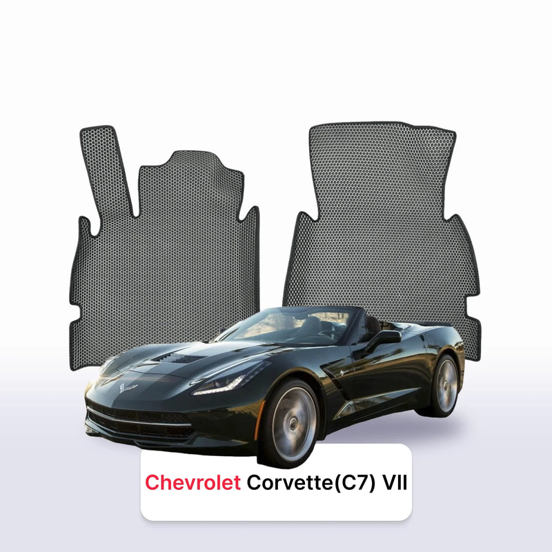 Fußmatten EVA für Chevrolet Corvette(C7) 7 gen 2013-2019 jahr CABRIO