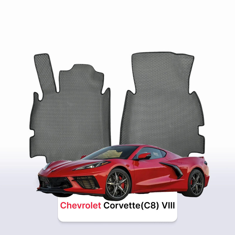 Fußmatten EVA für Chevrolet Corvette(C8) 8 gen 2020-2028 jahr COUPE