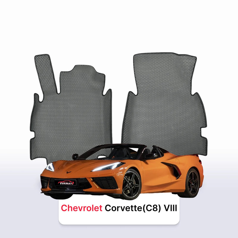 Fußmatten EVA für Chevrolet Corvette(C8) 8 gen 2020-2028 jahr CABRIO