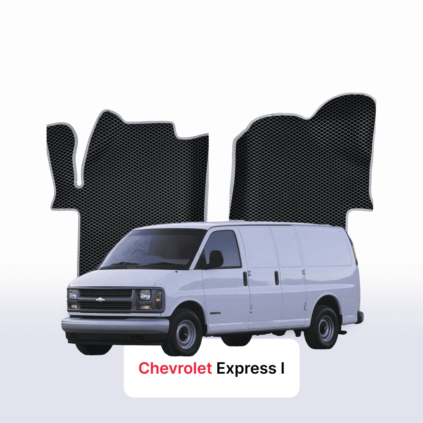 Fußmatten EVA für Chevrolet Express 1 gen 1995-2002 jahr VAN