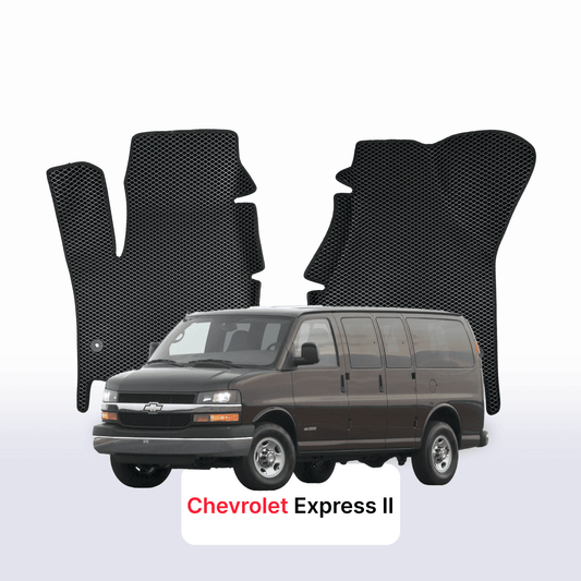 Fußmatten EVA für Chevrolet Express 2 gen 2002-2025 jahr MINIVAN