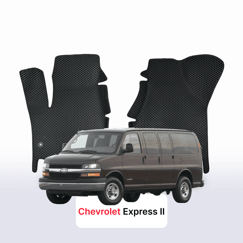 Fußmatten EVA für Chevrolet Express 2 gen 2002-2025 jahr MINIVAN