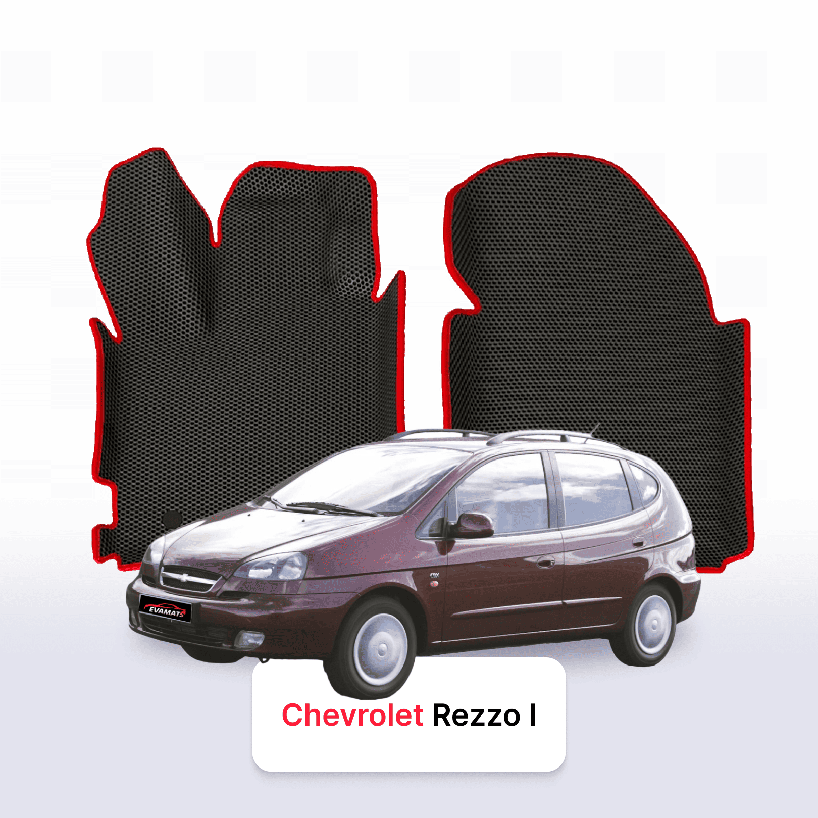 Fußmatten EVA für Chevrolet Rezzo 1 gen 2000-2008 jahr MINIVAN