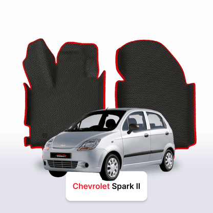 Fußmatten EVA für Chevrolet Spark 2 gen 2005-2009 jahr SCHÄGHECK 5 türer