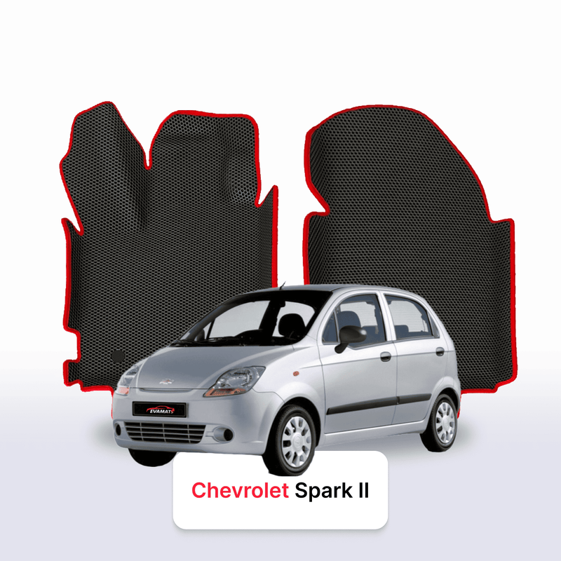 Fußmatten EVA für Chevrolet Spark 2 gen 2005-2009 jahr SCHÄGHECK 5 türer