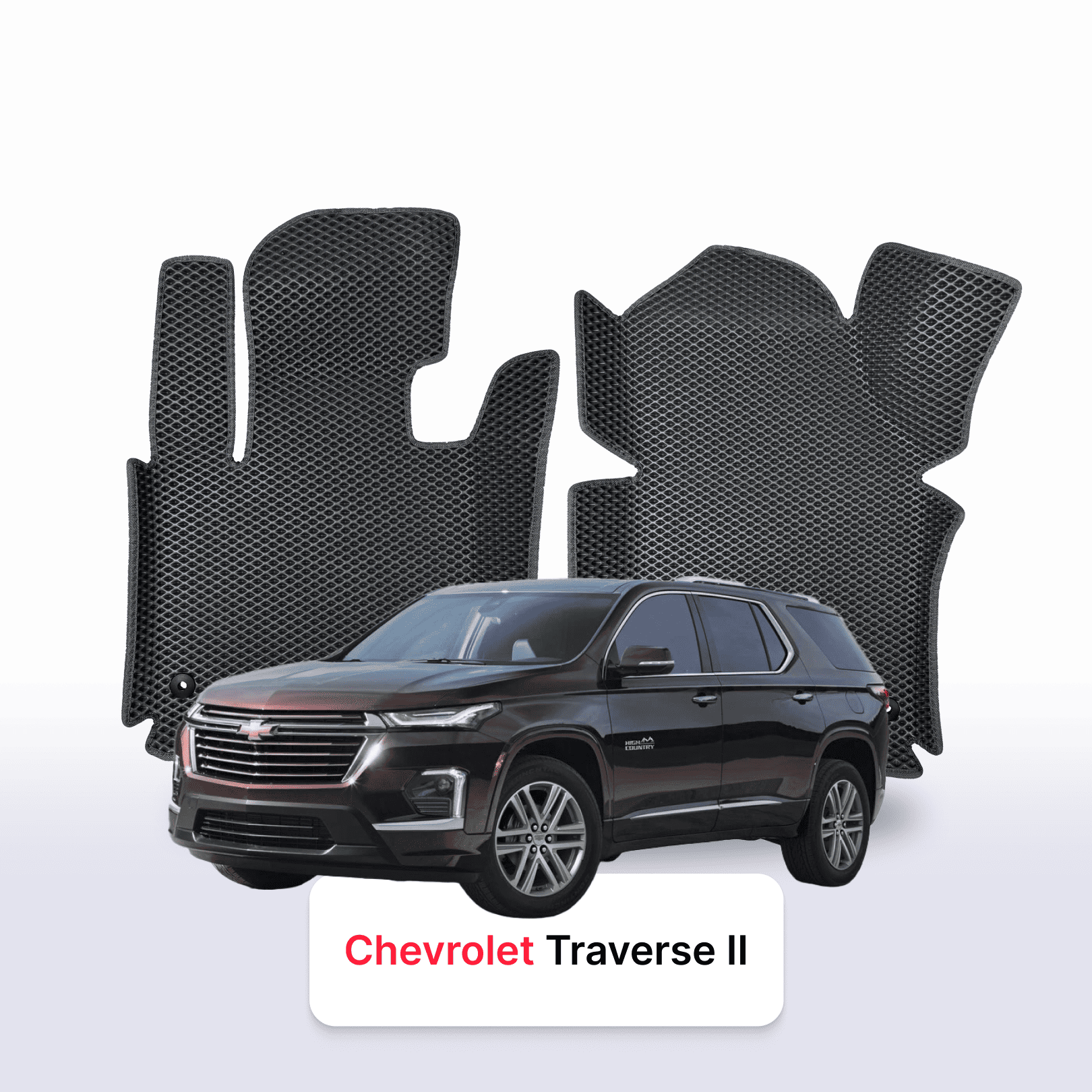 Fußmatten EVA für Chevrolet Traverse 2 gen 2017-2023 jahr SUV