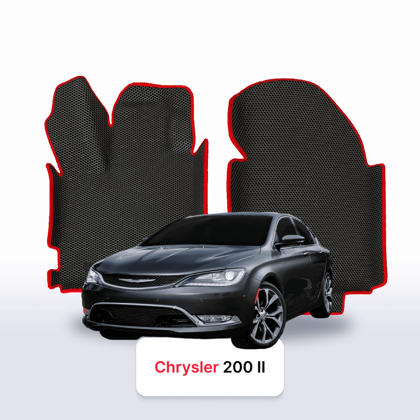 Fußmatten EVA für Chrysler 200 2 gen 2014-2017 jahr LIMOUSINE
