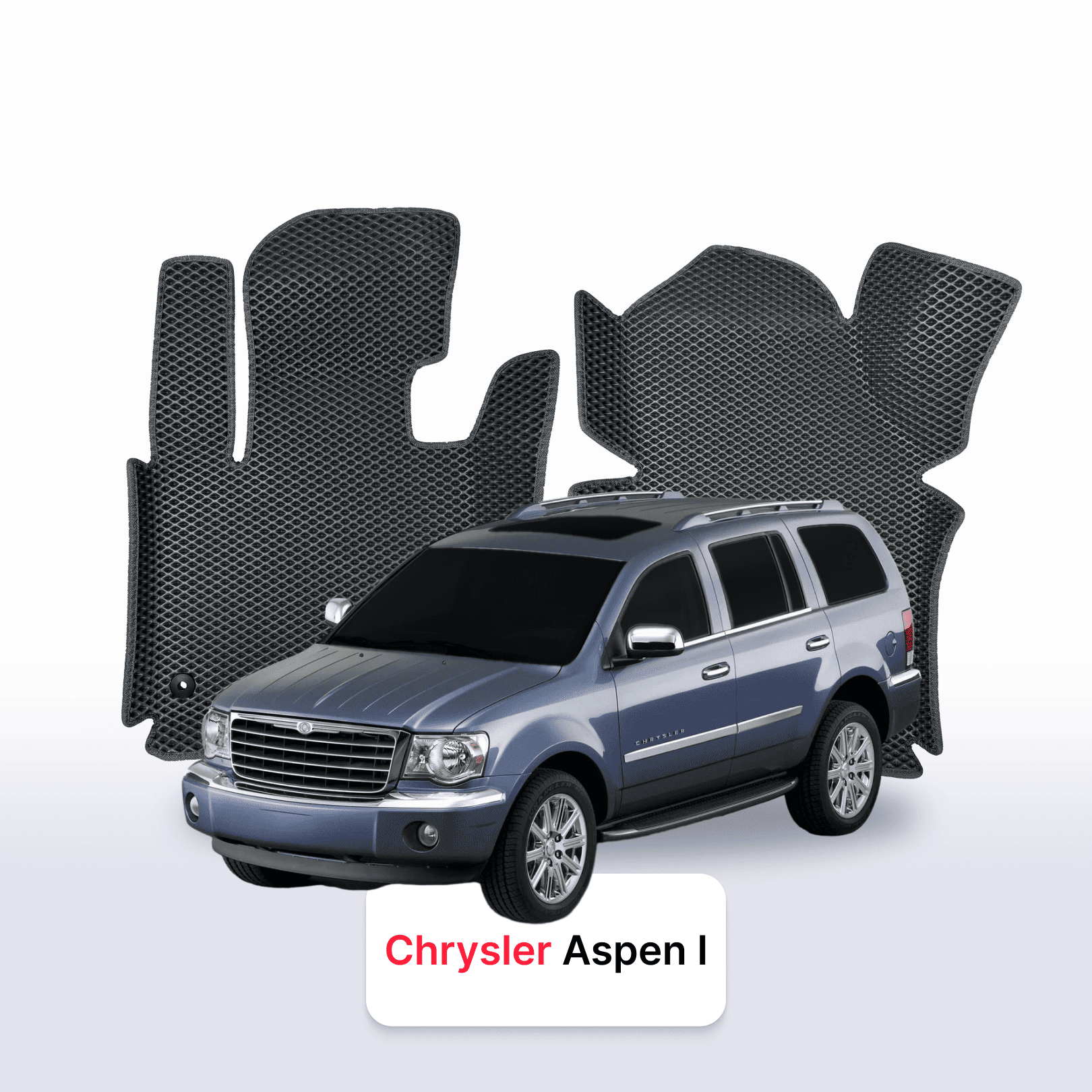 Fußmatten EVA für Chrysler Aspen 1 gen 2006-2008 jahr SUV