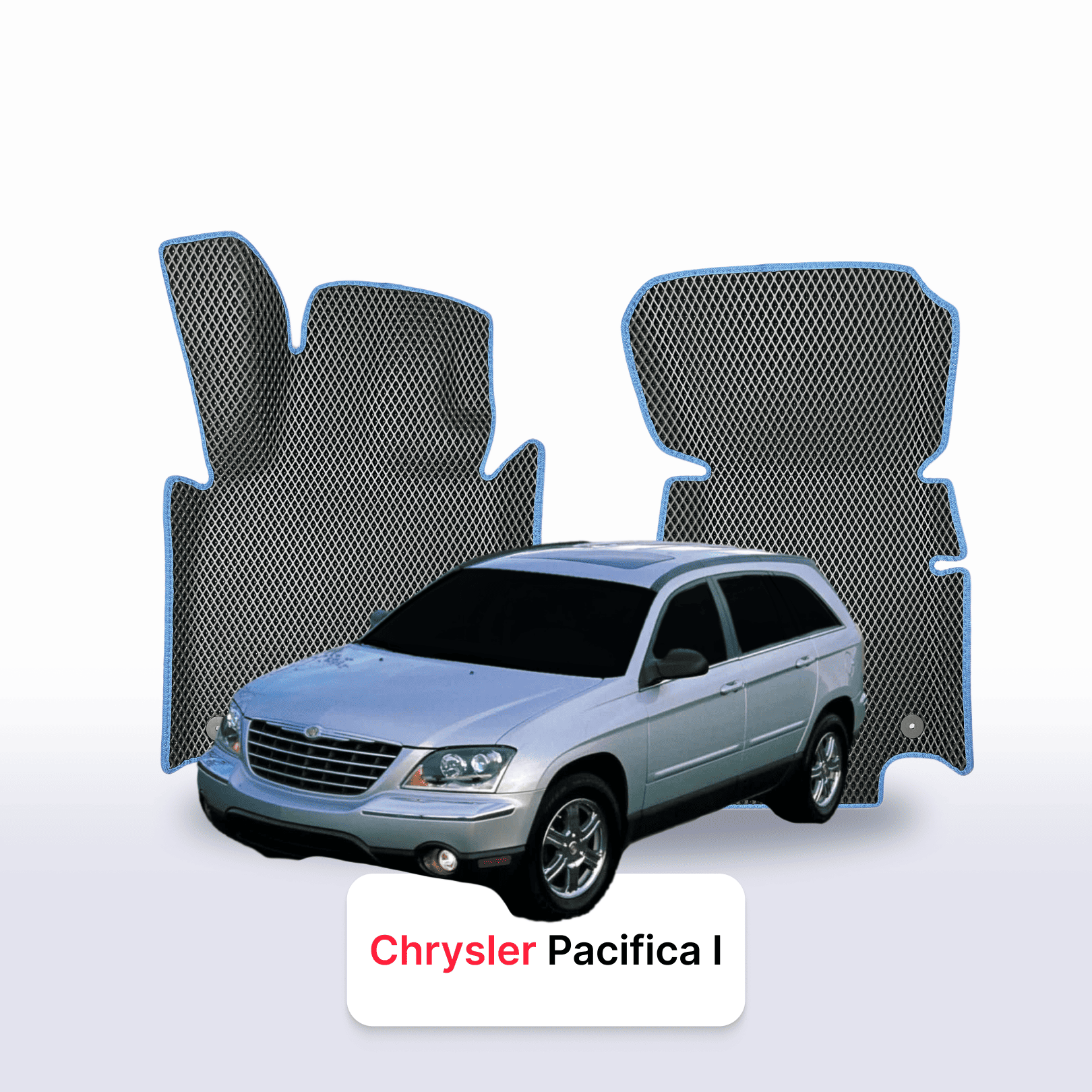 Fußmatten EVA für Chrysler Pacifica(CS) 1 gen 2003-2008 jahr SUV