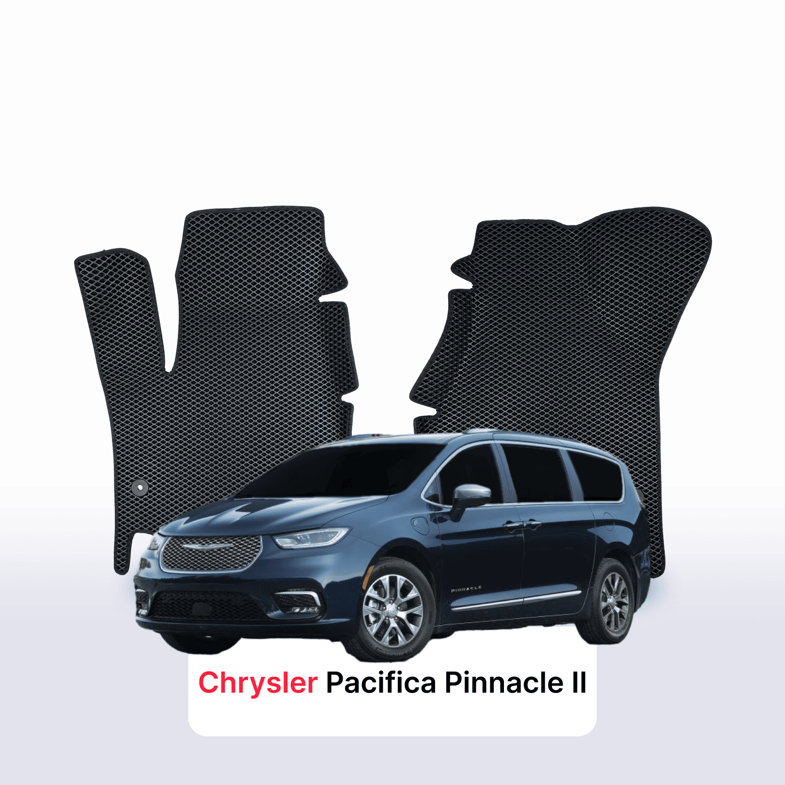 Fußmatten EVA für Chrysler Pacifica Pinnacle (RU) 2 gen 2020-2028 Jahr MINIVAN