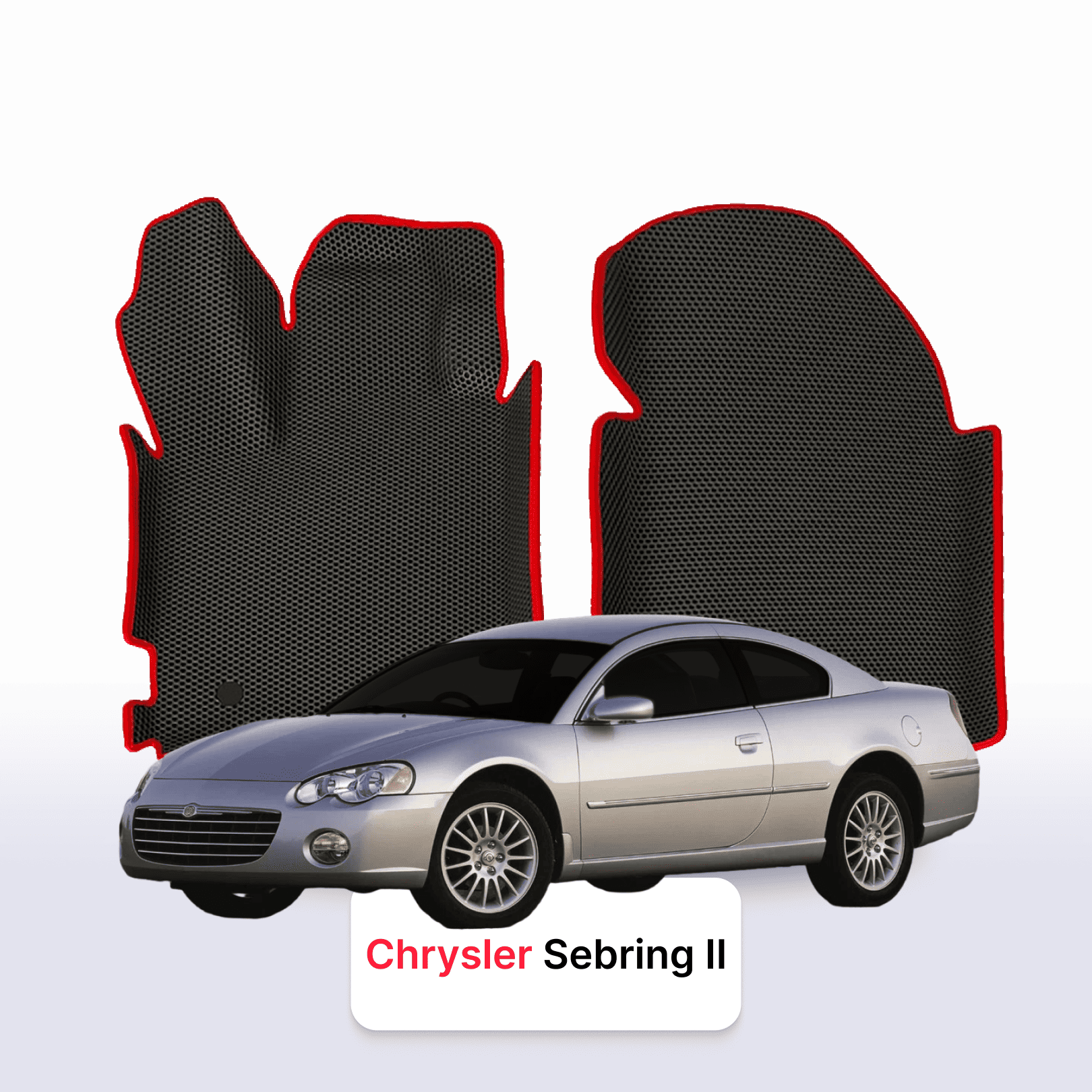Fußmatten EVA für Chrysler Sebring 2 gen 2000-2006 jahr COUPE