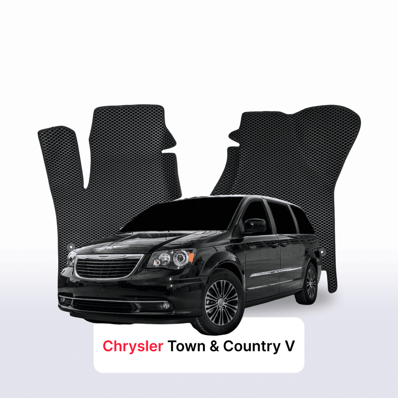 Fußmatten EVA für Chrysler Town & Country 5 gen 2007-2016 jahr MINIVAN