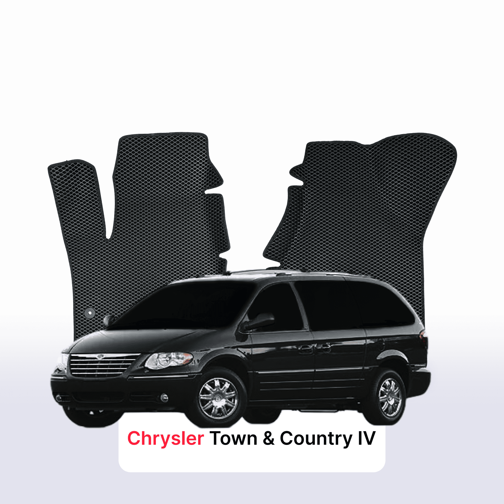 Fußmatten EVA für Chrysler Town & Country(SWB) 4 gen 2000-2005 jahr MINIVAN