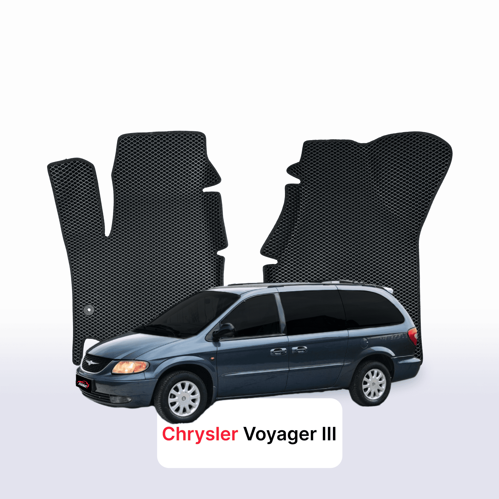 Fußmatten EVA für Chrysler Voyager 3 gen 1995-2001 jahr MINIVAN