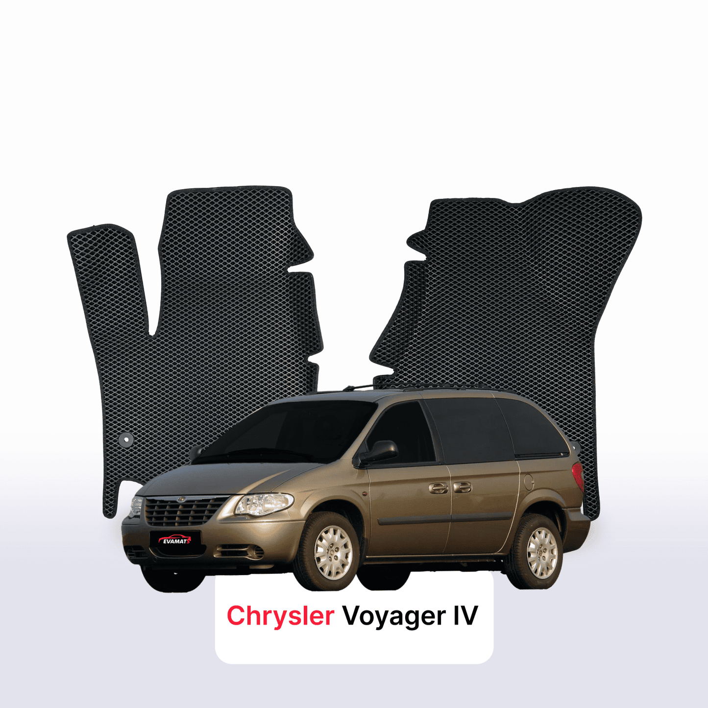 Fußmatten EVA für Chrysler Voyager 4 gen 2000-2008 jahr MINIVAN